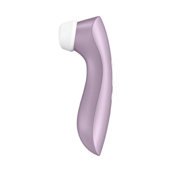 Satisfyer Pro 2 + léghullámos csiklóizgató, vibrációval (lila).