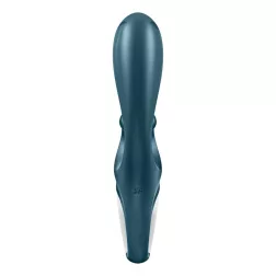   Satisfyer Hug Me kétmotoros csiklóágas vibrátor (kék) (APP-os)