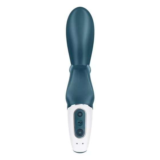 Satisfyer Hug Me kétmotoros csiklóágas vibrátor (kék) (APP-os)