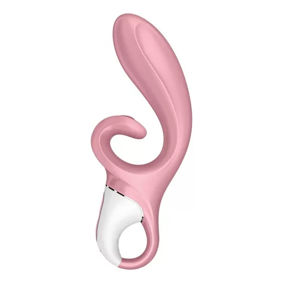 Satisfyer Hug Me kétmotoros csiklóágas vibrátor (rózsaszín) (APP-os)