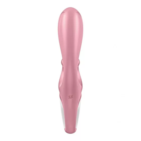 Satisfyer Hug Me kétmotoros csiklóágas vibrátor (rózsaszín) (APP-os)