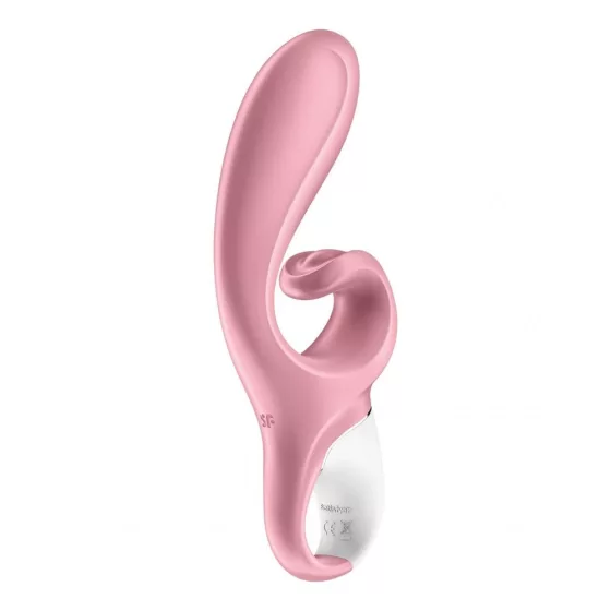 Satisfyer Hug Me kétmotoros csiklóágas vibrátor (rózsaszín) (APP-os)