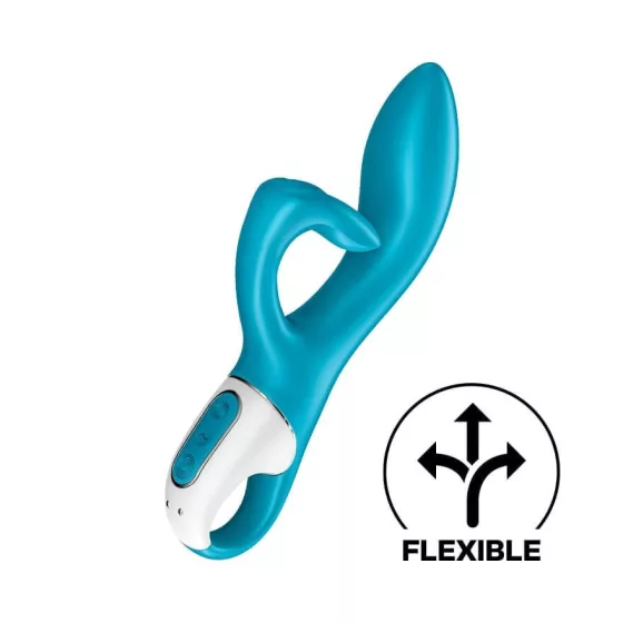 Satisfyer Embrace Me kétmotoros csiklóágas vibrátor (kék)