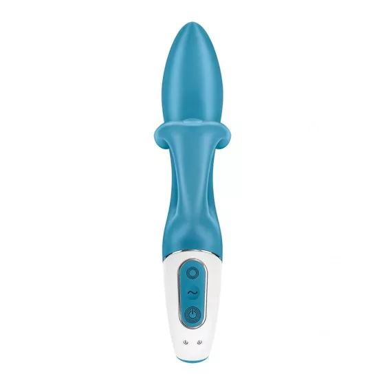 Satisfyer Embrace Me kétmotoros csiklóágas vibrátor (kék)