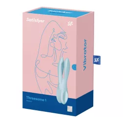 Satisfyer – Threesome 1 csiklóvibrátor (kék).