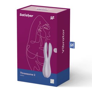 Satisfyer Threesome 2 csiklóvibrátor (lila).