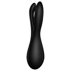 Satisfyer Threesome 2 csiklóvibrátor (fekete)