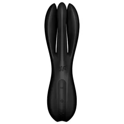 Satisfyer Threesome 2 csiklóvibrátor (fekete).
