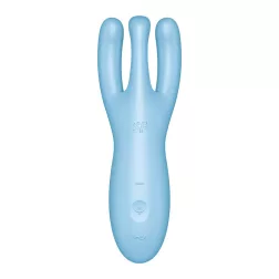 Satisfyer – Threesome 4 csiklóvibrátor (kék) (APP-os).