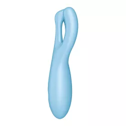 Satisfyer – Threesome 4 csiklóvibrátor (kék) (APP-os).