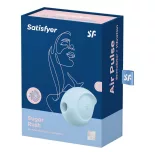   Satisfyer Sugar Rush léghullámos csiklóizgató, vibrációval (kék)