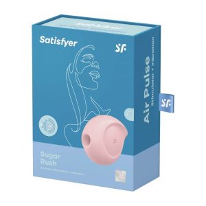 Satisfyer Sugar Rush léghullámos csiklóizgató, vibrációval (rózsaszín) Satisfyer Sugar Rush léghullámos csiklóizgató, vibrációval (rózsaszín)