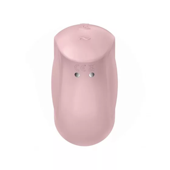 Satisfyer Sugar Rush léghullámos csiklóizgató, vibrációval (rózsaszín)