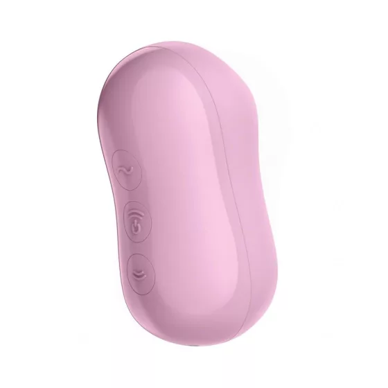 Satisfyer Cotton Candy léghullámos csiklóizgató, vibrációval (pink)