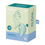   Satisfyer – Pearl Diver léghullámos csiklóizgató, vibrációval (zöld)