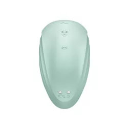   Satisfyer Pearl Diver léghullámos csiklóizgató, vibrációval (zöld)