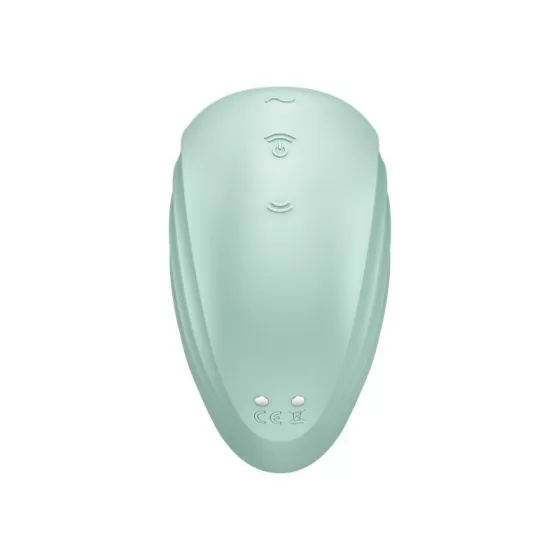 Satisfyer Pearl Diver léghullámos csiklóizgató, vibrációval (zöld)