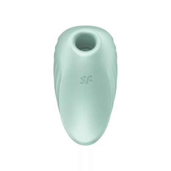 Satisfyer Pearl Diver léghullámos csiklóizgató, vibrációval (zöld)