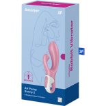   Satisfyer Air Bunny 2 klitoriszágas vibrátor, pumpa funkcióval 