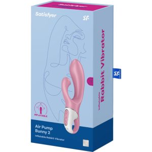 Satisfyer Air Bunny 2 klitoriszágas vibrátor, pumpa funkcióval 