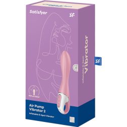 Satisfyer Air Pump Vibrator 2 vibrátor, pumpa funkcióval