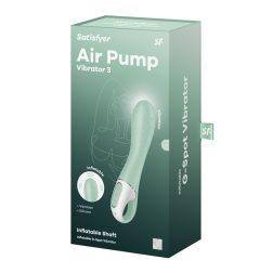 Satisfyer Air Pump Vibrator 3 vibrátor, pumpa funkcióval