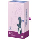 Satisfyer Air Pump Booty 2 análvibrátor, pumpa funkcióval