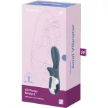   Satisfyer Air Pump Booty 2 análvibrátor, pumpa funkcióval.