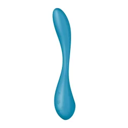 Satisfyer G-Spot Flex 5+ g-pont vibrátor (kék) (APP-os)