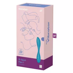 Satisfyer G-Spot Flex 1 g-pont vibrátor (kék)