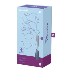 Satisfyer G-Spot Flex 3 g-pont vibrátor (szürke)