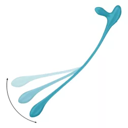   Satisfyer Plug & Play kétmotoros vibrációs eszköz, összekötő száron.