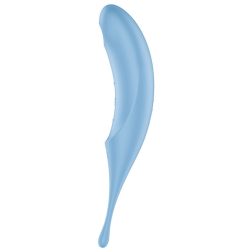   Satisfyer Twirling Pro léghullámos csiklóizgató, fókusz típusú vibrátorral (kék)