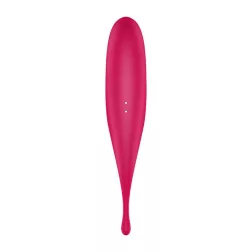   Satisfyer Twirling Pro léghullámos csiklóizgató, fókusz típusú vibrátorral (piros)