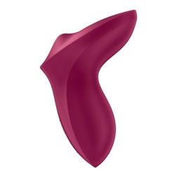   Satisfyer Exciterrr vibrációs csiklóizgató, mozgó golyócskával (piros)