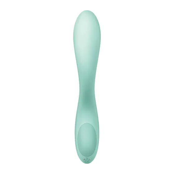 Satisfyer Rrrolling Explosion g-pont vibrátor, mozgó golyócskával (zöld)