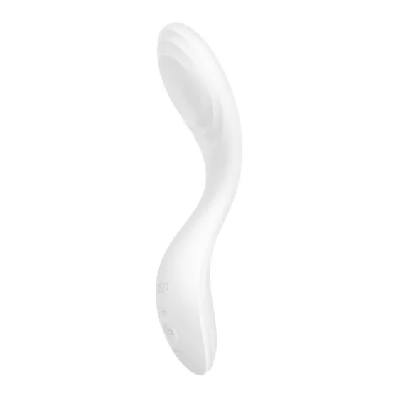 Satisfyer Rrrolling Explosion g-pont vibrátor, mozgó golyócskával (fehér)