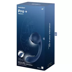   Satisfyer – Pro+ Wave 4 – Okos G-pont stimuláló léghullámos kényeztetővel (APP-os)