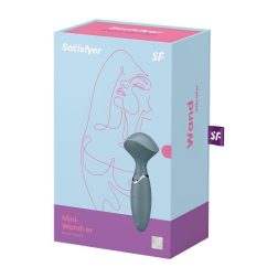   Satisfyer Mini Wand-er kézi masszírozó, csiklóizgató vibrátor (szürke)