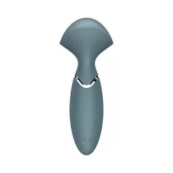   Satisfyer Mini Wand-er kézi masszírozó, csiklóizgató vibrátor (szürke)