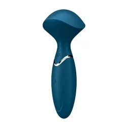   Satisfyer Mini Wand-er kézi masszírozó, csiklóizgató vibrátor (kék)