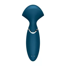   Satisfyer Mini Wand-er kézi masszírozó, csiklóizgató vibrátor (kék)
