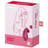 Satisfyer Dipping Delight vibrációs csiklóizgató (piros)