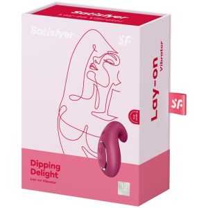 Satisfyer Dipping Delight vibrációs csiklóizgató (piros)