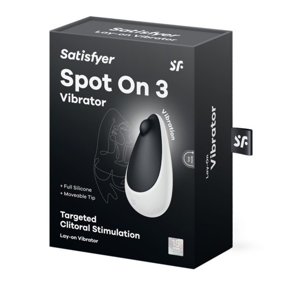 Satisfyer Spot On 3 vibrációs csiklóizgató (fekete)