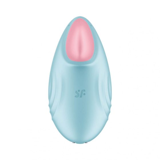 Satisfyer Tropical Tip vibrációs csikóizgató (kék) (APP-os)