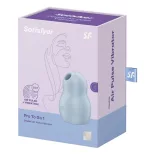   Satisfyer Pro To Go 1. léghullámos csiklóizgató, vibrációval (kék)