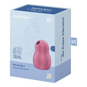 Satisfyer Pro To Go 1. léghullámos csiklóizgató, vibrációval (piros) Satisfyer Pro To Go 1. léghullámos csiklóizgató, vibrációval (piros)