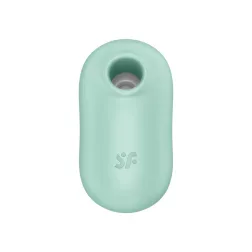   Satisfyer Pro To Go 2. léghullámos csiklóizgató, vibrációval (zöld)