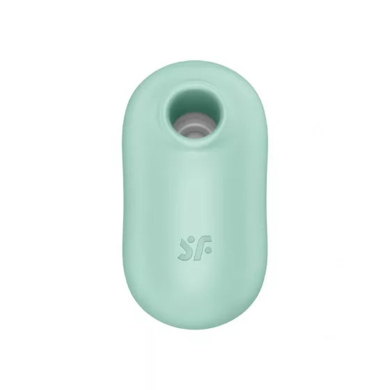 Satisfyer Pro To Go 2. léghullámos csiklóizgató, vibrációval (zöld)